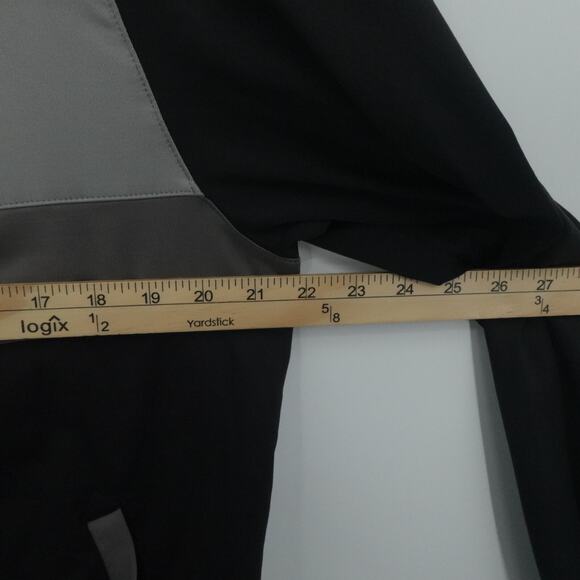 Travis Mathew Jacket Mens Medium Gray Black Tech Track Performance Full Zip Golf - Picture 5 of 13